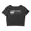 sarcasm loading please wait Crop Top