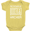 microwave hacker Baby Bodysuit