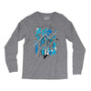 blue vectorfunk Long Sleeve Shirts