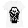 coffin and reaper Ladies Fitted T-Shirt