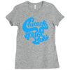chicago house music Ladies Fitted T-Shirt