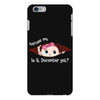 December Peeking Out Baby Girl iPhone 6 Plus/6s Plus Case