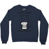 RIGHT MEOW BEER CAT Crewneck Sweatshirt