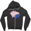 insert coin Zipper Hoodie