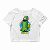 i'm pickle rick Crop Top