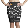 camp fire Pencil Skirts