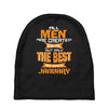 all men are created equal but only the best are born in january 1 Baby Beanies
