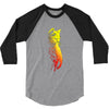 pink storm 3/4 Sleeve Shirt