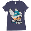 turtle shell Ladies Fitted T-Shirt