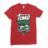 time money Ladies Fitted T-Shirt