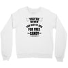 for free candy Crewneck Sweatshirt