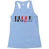 blood first Racerback Tank