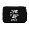 blk power Laptop sleeve