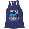 monster truck shirt for boys toddlers Racerback Tank
