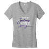 don't be jealous just because i look this good at seventy black Women's V-Neck T-Shirt