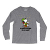 Happiness is Camp Long Sleeve Shirts