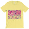 pink triangle print T-Shirt