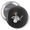 mexican skull Pin-back button