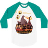 pigeonzilla omg 3/4 Sleeve Shirt