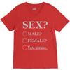 Sex Yes Please V-Neck Tee