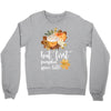 but first pumpkin space latte Crewneck Sweatshirt
