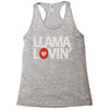 llama lovin' lover Racerback Tank