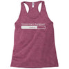 tomorrow's hangover Racerback Tank