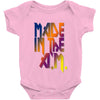 made in the am Baby Onesie
