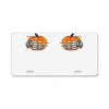 pumpkin skull hand License Plate