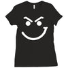 bon jovi smirk logo rock metal band Ladies Fitted T-Shirt