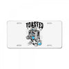toasted License Plate