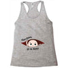 April Peeking Out Baby Boy in Spanish Racerback Tank
