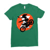 black attack Ladies Fitted T-Shirt