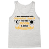 I Love Someone With Childhood Cancer To The Moon And Back To Infinity Tank Top