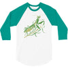 praying mantis 3/4 Sleeve Shirt