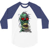 hooks tattoo 3/4 Sleeve Shirt