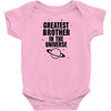 Greatest Brother In The Universe Baby Onesie