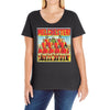 melchester rovers, ideal gift or birthday present Ladies Curvy T-Shirt
