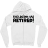 retirement Zipper Hoodie