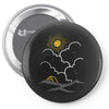 on the top (mountain) Pin-back button