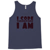 i code therefore i am Tank Top
