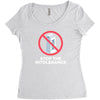 stop the intolerance Women's Triblend Scoop T-shirt