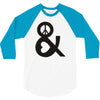 peace and love tshirt party heart tee no war stoner hippie sign ladies 3/4 Sleeve Shirt