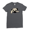 ruff patch rescue mascot Ladies Fitted T-Shirt