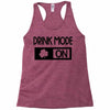 drink mode on Racerback Tank
