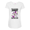 Teacher Shark Doo Maternity Scoop Neck T-shirt