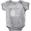 nurses can tap more than just veins Baby Onesie