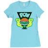 green lantern pow Ladies Fitted T-Shirt