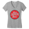 kids now Women's V-Neck T-Shirt