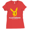 pokemon playboy Ladies Fitted T-Shirt